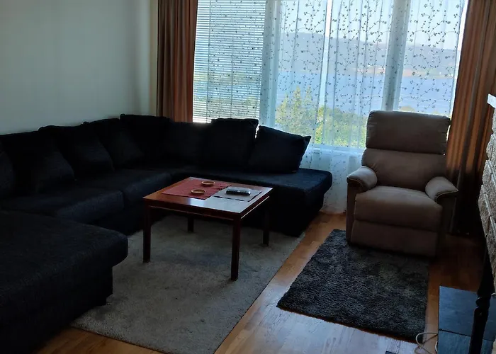 Separate In A Large House,on The E6 Road *