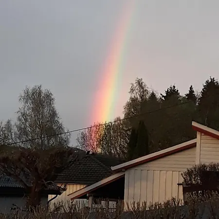 Separate In A Large House,on The E6 Road